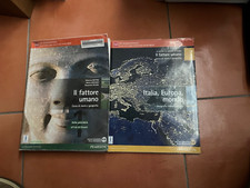 Libro per liceo: "Il Fattore Umano" - Storia e Geografia Ed.  Bruno Mondadori