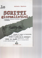 SCRITTI GIORNALISTICI - ANTONIO SANTORO - edizione FRATELLI CAPONE