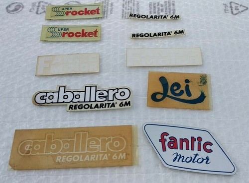 Adesivo nuovo caballero fantic - adesivo,