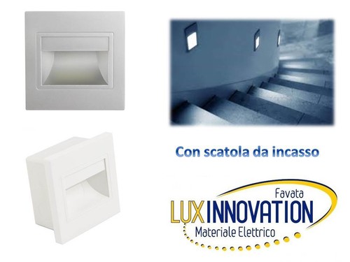 Segnapasso scala led incasso