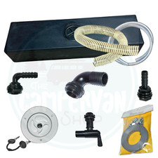 Mercedes Sprinter Camper 55Ltr kit serbatoio acqua dolce con riempitivo bianco