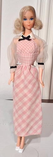 Bambola barbie quick curl - quick, 1974