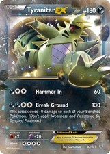 Tyranitar EX - 42/98 - Pokemon