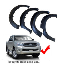 Allarga passaruota parafango per Toyota Hilux 2005-2014 4 porte infrangibile