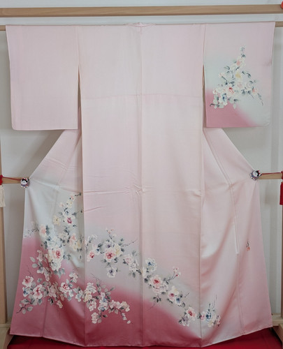 Kimono giapponese vintage - , seta