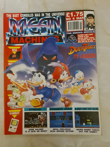 Mean machines magazine issue - mean,