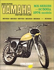 1974 yamaha cycleserv shop - mx,