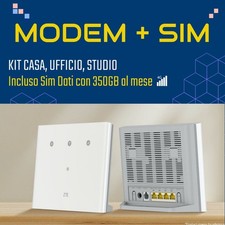 Modem 4G WiFi + SIM 350GB Mese