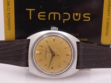 ETERNAMATIC VINTAGE ANNI 70 AUTOMATICO ACCIAIO INOSSIDABILE OROLOGIO