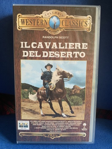 Vhs cavaliere del deserto - del,