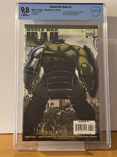 World war hulk - war, cbcs