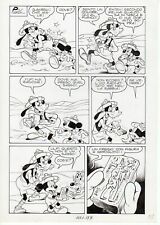 DISNEY - SERGIO ASTERITI - TAVOLA ORIGINALE TOPOLINO 