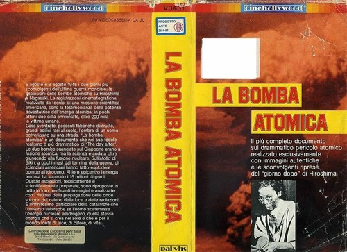 Bomba atomica rarissima vhs - la,