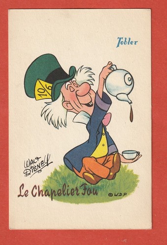 Cpa publicitaire walt - walt, disney