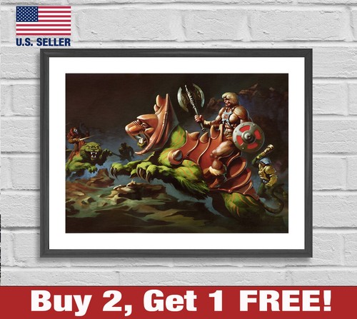 Poster man masters the - he-man, of