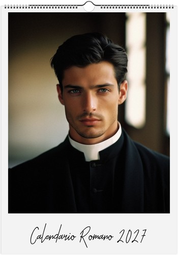 Calendario romano hot priests - hot,