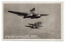 Crociera Aerea Transansatlantica S. 55 in formazione di volo