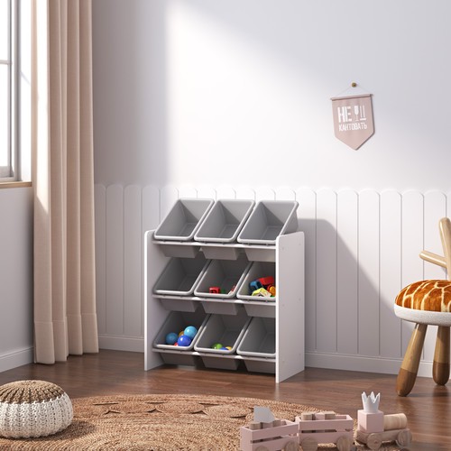 Scaffale portagiochi bambini - scaffale,