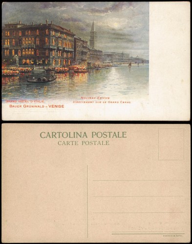 Cartoline venezia grand hotel - venezia,