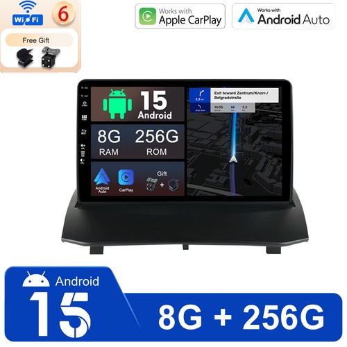 Autoradio per ford - 9", fiesta