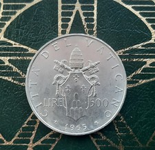 ($)   500 Lire 1965 A III (1° tipo - Argento) - CITTA' DEL VATICANO - Paolo VI -