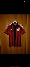 maglia Milan 2015/2016 Home Retro Football M Shirt Adidas