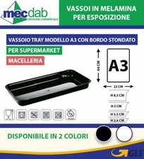 Vassoio A3 Per Salumeria In Melamina Vassoi Per Vetrina Alimenti 44 x 22 Cm