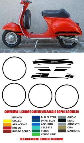 Kit adesivi vespa piaggio - vespa, 50