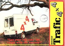 Renault trafic 4x4 van - renault,