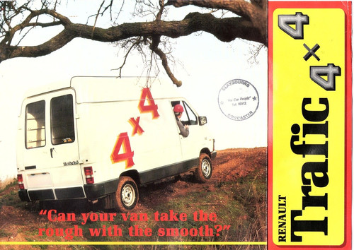 Renault trafic 4x4 van - 4x4,