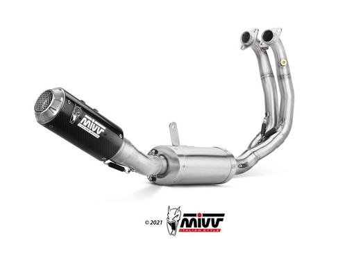 Scarico completo 2x1 mivv mk3 - completo,