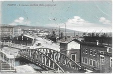 FIUME (IL NUOVO CONFINE ITALO-JUGOSLAVO) CARTOLINA VIAGGIATA 18/9/1926