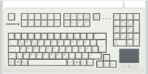 Cherry g80 touchboard grigio - cherry, touchboard,