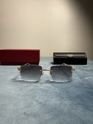 Cartier ct0158s 003yb rimless - ct0158s,
