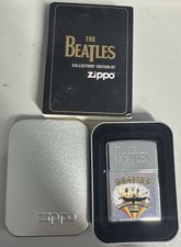 ZIPPO 1997 THE BEATLES MAGIC MYSTERY ACCENDINO CROMATO LUCIDO SIGILLATO IN SCATOLA 88H
