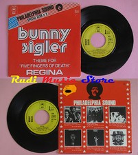 LP 45 7'' BUNNY SIGLER Five fingers of death Regina 1973 france EPIC