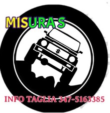 Copri Ruota di Scorta SUZUKI SAMURAI SJ 400 410 413 SANTANA JIMNY 4X4 4WD VITARA