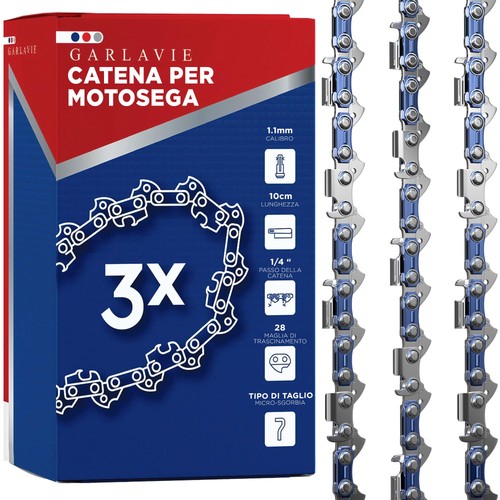 Set catene mini motosega 10 - 3,