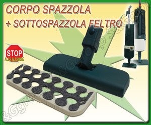 Complete felt parquet brush - felt,