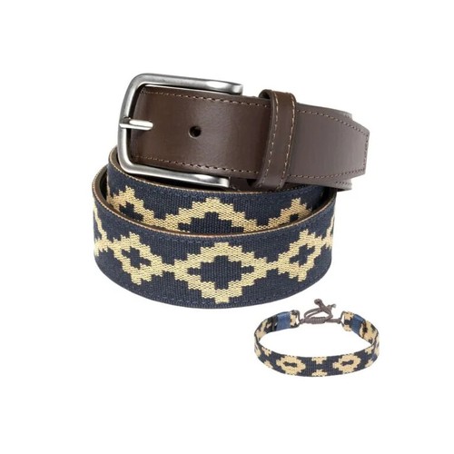 Cintura pelle polo uomo - in,
