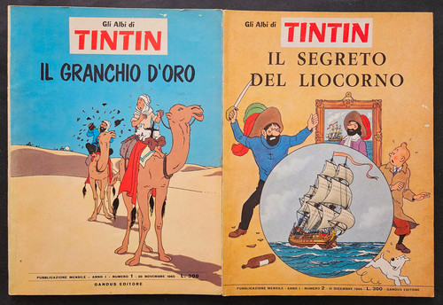Gli albi di - di, tintin