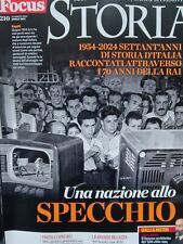 Focus Storia 2024 210.Rai,Andrea Palladio,Eleonora Duse,Robert Capa & G.Taro