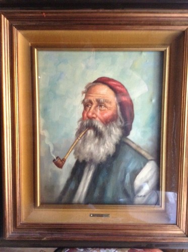 Quadro dipinto olio - , su