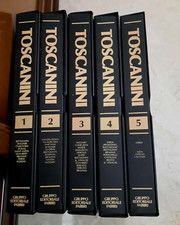 n.5 VOLUMI LP TOSCANINI COME NUOVI