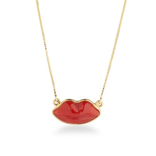 Collana lolita ciondolo - lolita, bocca