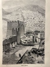 1862 Veduta di Derbend Caucaso