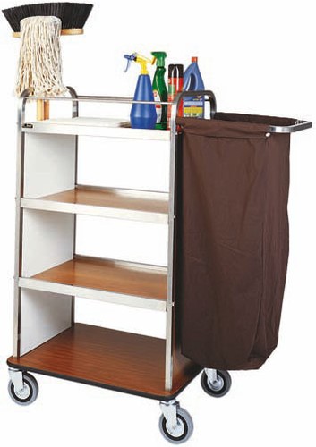 Carrello portabiancheria - carrello, 4