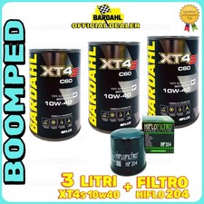 KIT TAGLIANDO YAMAHA XVS1300 OLIO BARDAHL XT4S 10W40 FILTRO HIFLO 204 03BD32F1