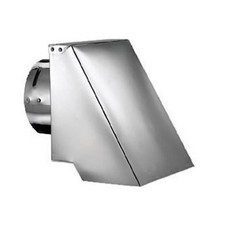 Tappo Terminazione Orizzontale Quadrato 4" PelletVent Pro - 4PVP-HSC