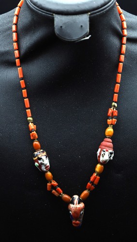 Collana perle vetro - perle, in